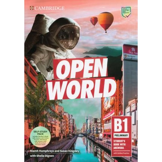 Open World Preliminary Self Study Pack (SB w Answers w Online Practice and WB w Answers w Audio Download and Class Audio) image 0