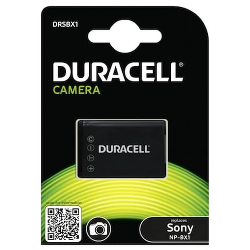 DURACELL Digital Camera Battery 3.7v 1090mah Sony Np-bx1 Κ.α. Np-bx1 (drsbx1)