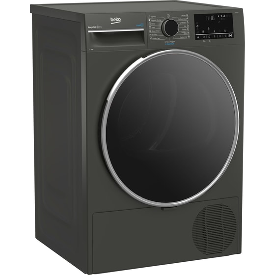 BEKO B3T68239MGEU 8 kg με Αντλία Θερμότητας Μαύρο Στεγνωτήριο Ρούχων image 2