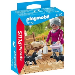 PLAYMOBIL® Special Plus Γιαγιά με Γατάκια (71172)