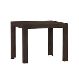 Τραπεζάκι Σαλονιού Woodwell από Μελαμίνη 55x55x45cm - Καφέ