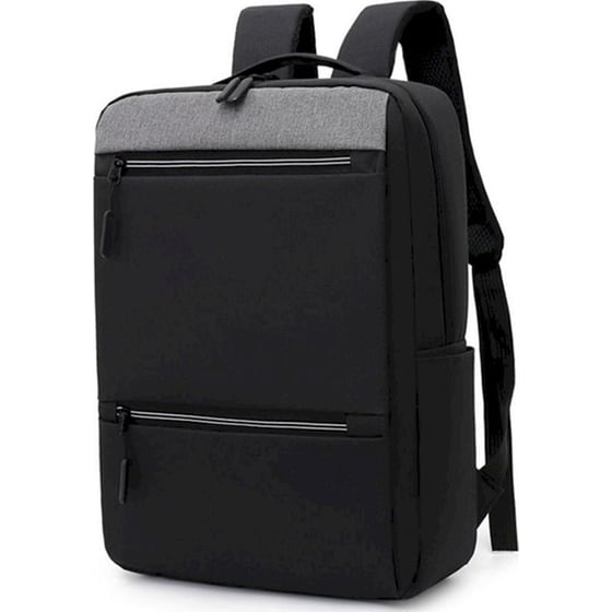Τσάντα Πλάτης Amber με Θήκη Laptop 15.6'' AΜ2014 13 lt - Μαύρο image 1