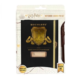 Σετ Σημειωματάριο Blue Sky Studios Harry Potter Notebook & Wand Pen Set Hogwarts Shield (1 Τεμάχιο)