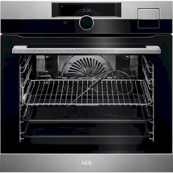 AEG IKE64450XB & BSK999330M 70 Lt Inox Eντοιχιζόμενο Σετ Φούρνος και Εστία image 2