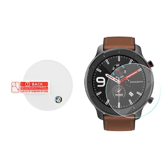 Προστασία Οθόνης Volte-Tel Full Cover Tempered Glass για Amazfit GTR 47mm image 0