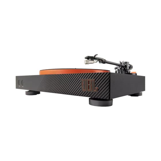 Πικάπ JBL Spinner BT με Bluetooth - Μαύρο/Πορτοκαλί image 1