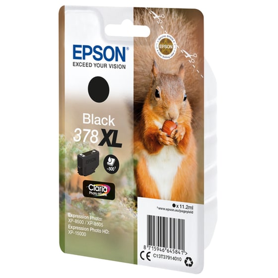 Epson 378XL Μαύρο Μελάνι Εκτυπωτή C13T37914010 image 2