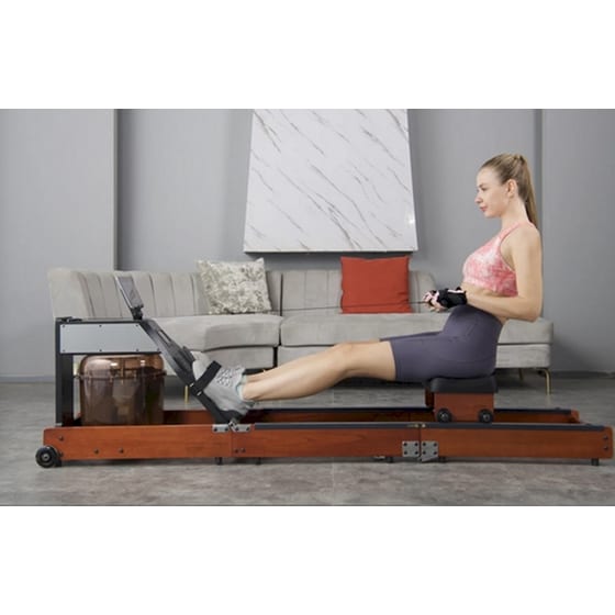 Κωπηλατική Νερού Kingsmith WR1 194x50x56 cm- Καφέ image 5