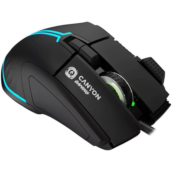 Gaming Ενσύρματο Ποντίκι Canyon GM-636 Fortnax - Μαύρο image 3