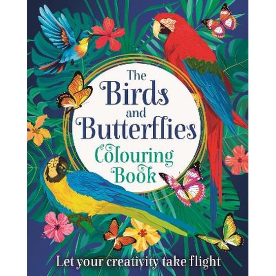 The Birds and Butterflies Colouring Book image 0