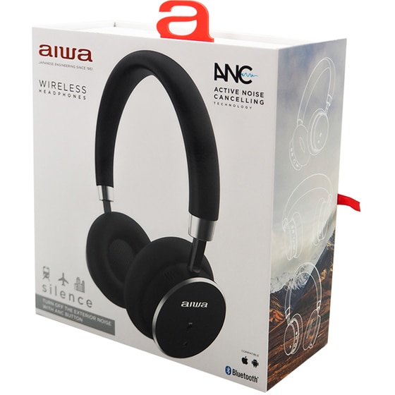 Aiwa HSTBTN-800BK Ασύρματα Ακουστικά Κεφαλής - Μαύρα image 5