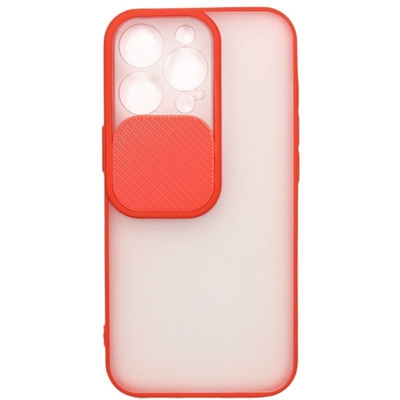 TECHNOVO Θήκη Apple iPhone 13 Pro - Technovo Case Lens Camera Protection - Κόκκινη