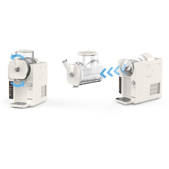 Παγωτομηχανή ROHNSON R5650 Soft n Serve 2150 W Λευκό image 5