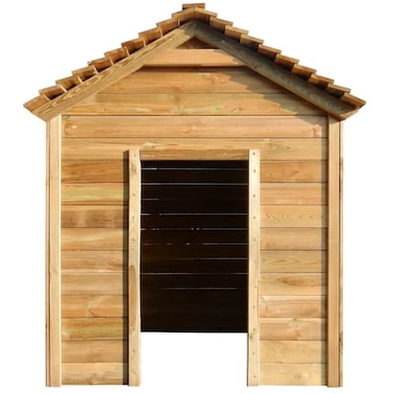 Σπιτάκι Εξωτερικού Χώρου vidaXL  123 x 120 x 146 εκ. από Ξύλο Πεύκου image 4