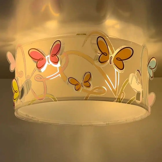 Παιδικό Φωτιστικό Οροφής Ango Butterfly Πλαφονιέρα 62146 image 3
