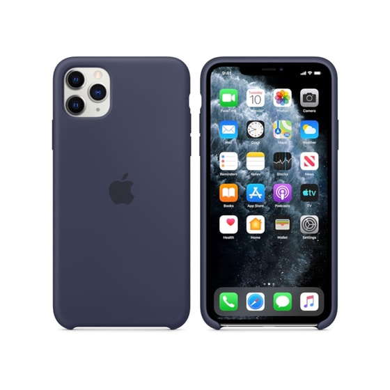 Θήκη iPhone 11 Pro Max - Apple Silicone Case - Midnight Blue image 0
