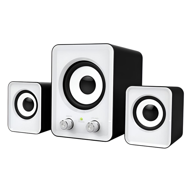 Ηχεία 2.1 Aria Trade ZS35B 11 W - Λευκά/Μαύρα ARIA TRADE