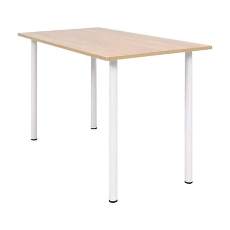 Τραπεζαρία Vidaxl 120x60x73 cm - Δρύς/Λευκό