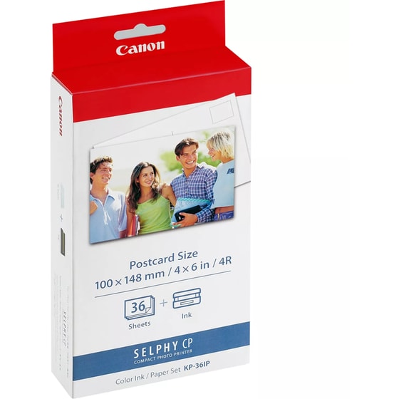 Canon KP-36IP Πολλαπολό Μελάνι Εκτυπωτή με Χαρτί για 36 εκτυπώσεις 100x148mm image 1