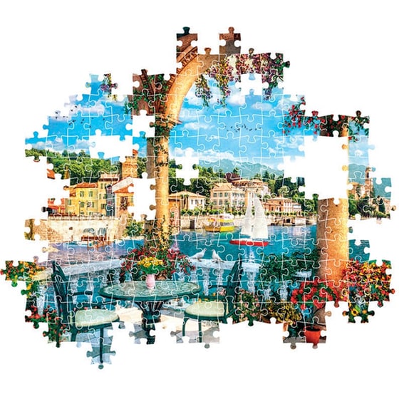 Παζλ Clementoni High Quality Collection Μπαλκόνι στη Λίμνη Κόμο (1000 Κομμάτια) image 2