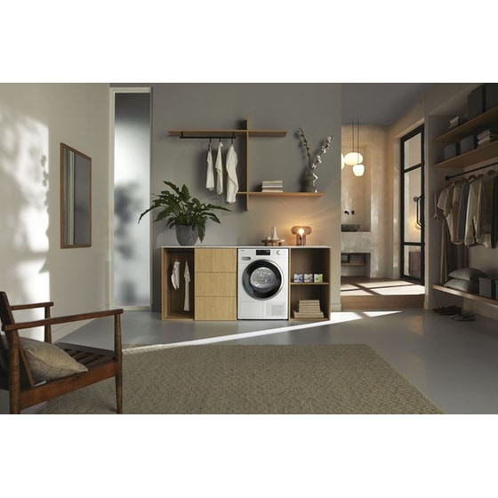 MIELE TWH780WP EcoSpeed 9 kg A+++ με Αντλία Θερμότητας Λευκό Στεγνωτήριο Ρούχων image 4
