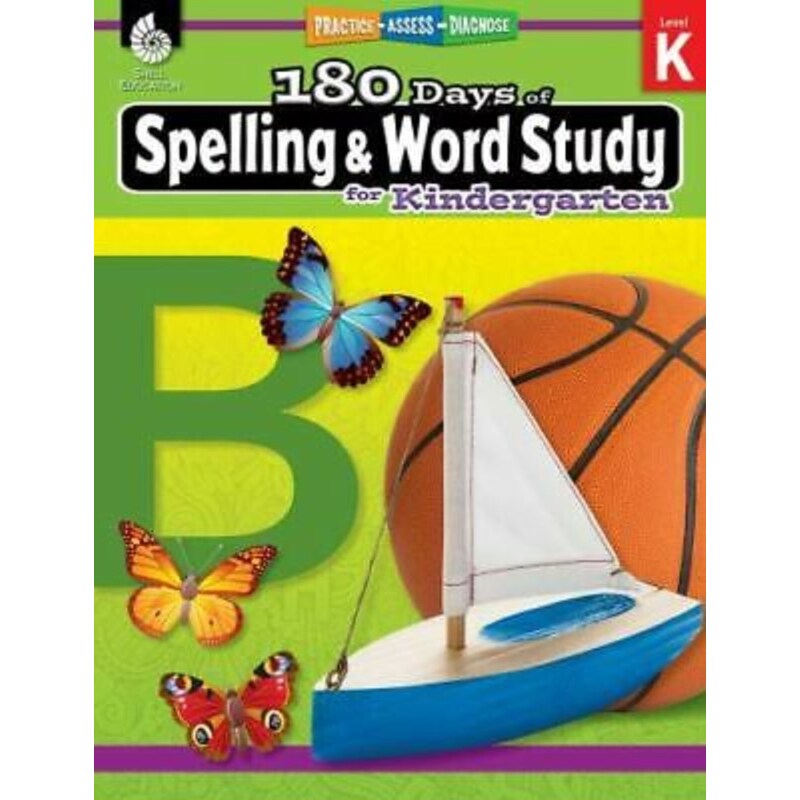 180 Days of Spelling and Word Study for Kindergarten: Practice, Assess, Diagnose