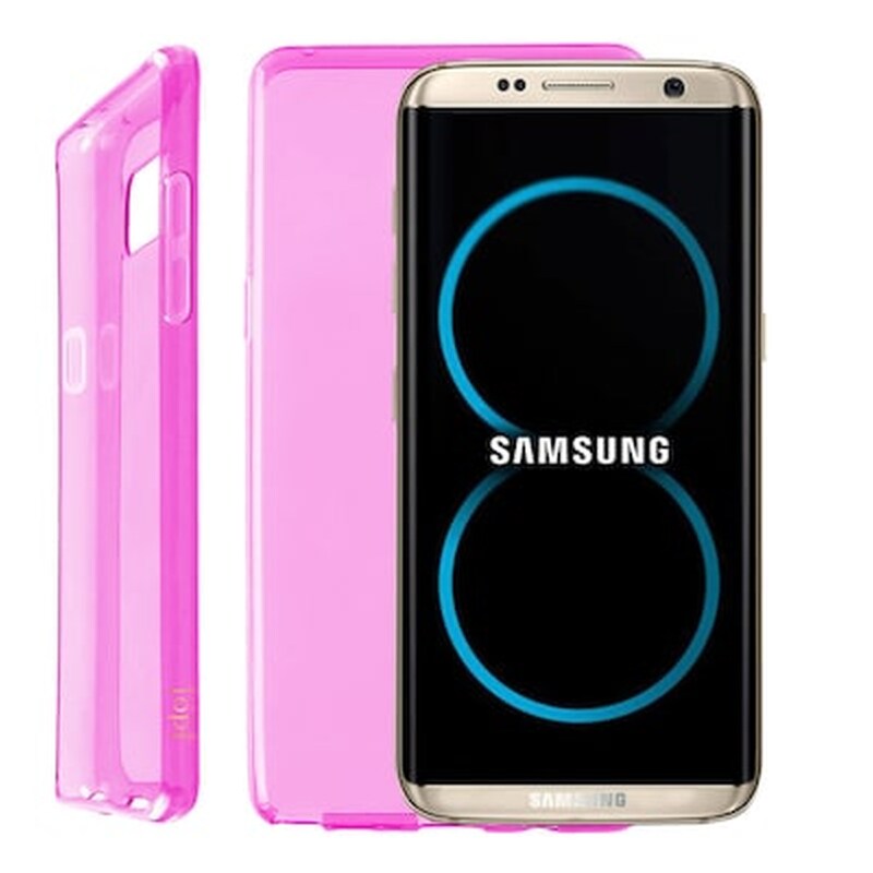 Θήκη Samsung Galaxy S8 - Idol 1991 Air Slim TPU - Διάφανο Ροζ IDOL 1991