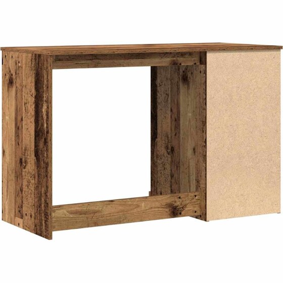 Γραφείο VidaXL από Επεξεργασμένο Ξύλο 50x115x75 cm - Παλιό Ξύλο image 4