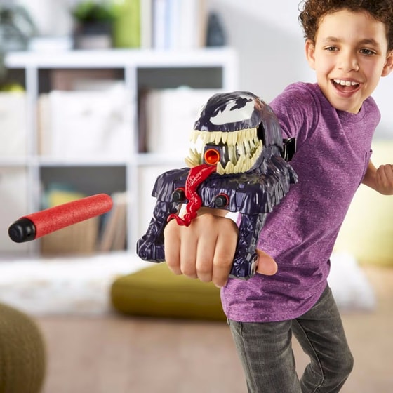 Nerf Εκτοξευτής Marvel Spider-Man VenomVersus: Marvel’s Venom Strike Blaster (G0730) image 6