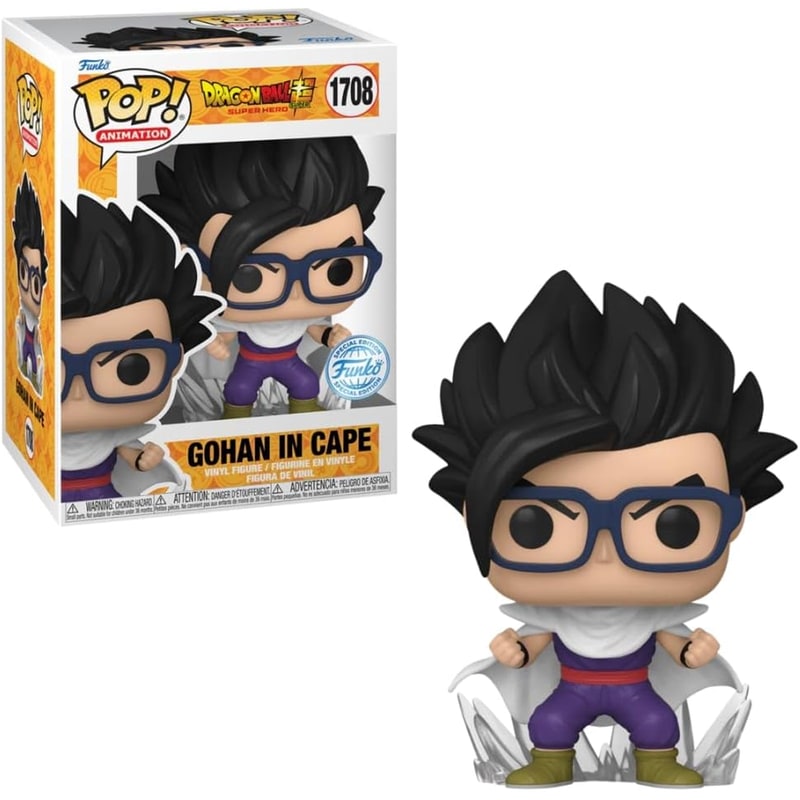 FUNKO Φιγούρα Funko Pop! Dragon Ball Super - Gohan In Cape #1708 (exclusive)