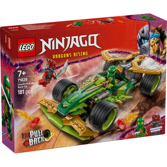 LEGO® Ninjago Lloyd's Pull-Back Race Car (71828) image 0
