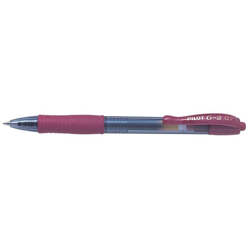 PILOT Pilot Στυλό G-2 0.7mm Σκoύρο Κόκκινο Bl-g2-7dr