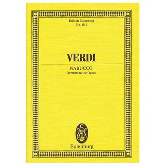 Verdi - Nabucco Overture [pocket Score] image 1