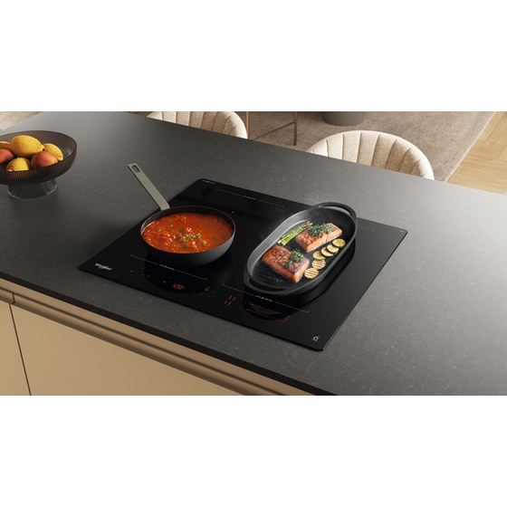 WHIRLPOOL WTX6019DCF 59 cm Μαύρο Εστία Επαγωγική Αυτόνομη image 5