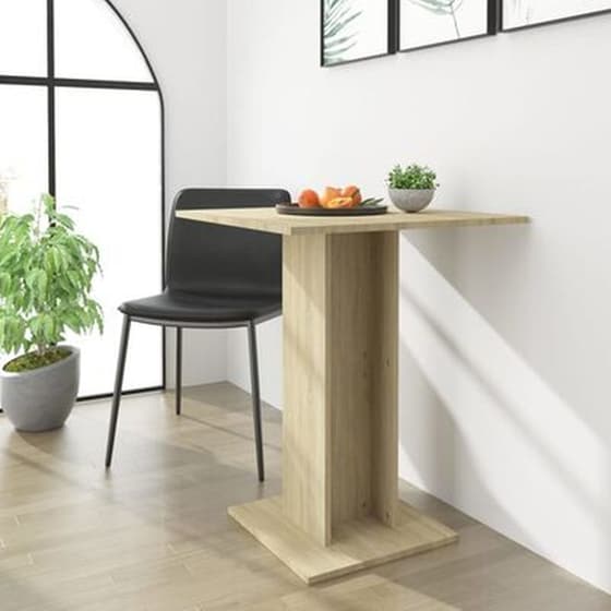 Τραπέζι Bistro Vidaxl από Μοριοσανίδα 60x60x75 cm - Sonoma/Δρυς image 3