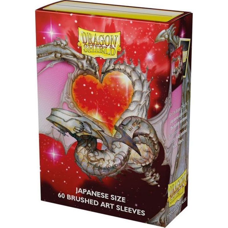 Dragon Shield Japanese Brushed Art Sleeves Valentine Dragon 2022 60 Τμχ