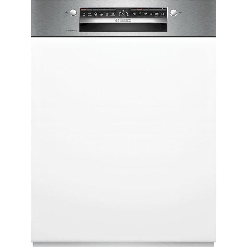 BOSCH SMI4ECS28E για 14 Σερβίτσια με Home Connect Εντοιχιζόμενο Πλυντήριο Πιάτων Inox