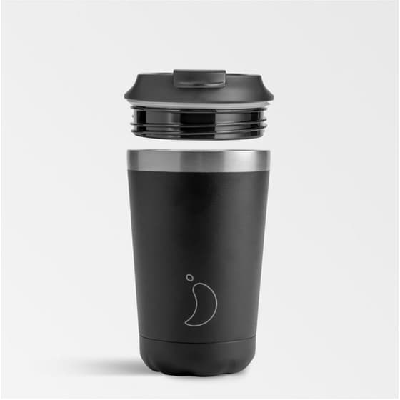 Κούπα Θερμός Chilly's Original CC 340 ml Μαύρη image 3