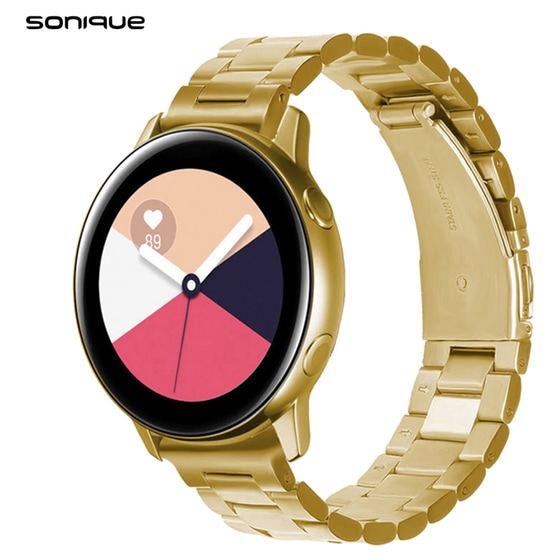 Λουράκι Sonique Stainless Steel Bracelet για Universal 20mm - Χρυσό image 0