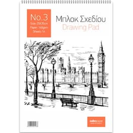 Salko Μπλοκ Σχεδίου 25χ35 Νο 3 2123