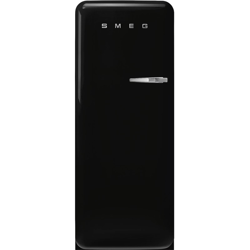 SMEG FAB28LBL5 270 Lt Μαύρο Μονόπορτο Ψυγείο