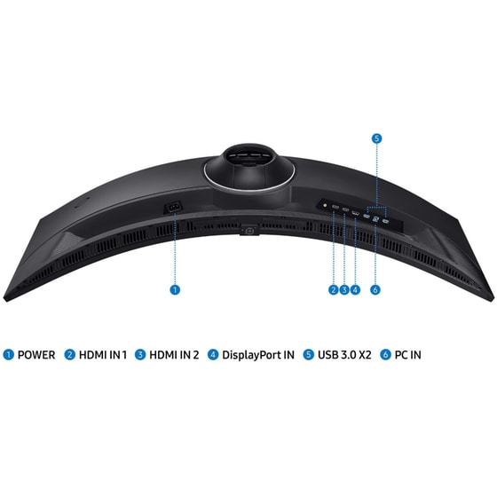 Samsung Odyssey G9 G95C LS49CG950EUXEN 49'' QHD VA Curved 240Hz 1ms image 8