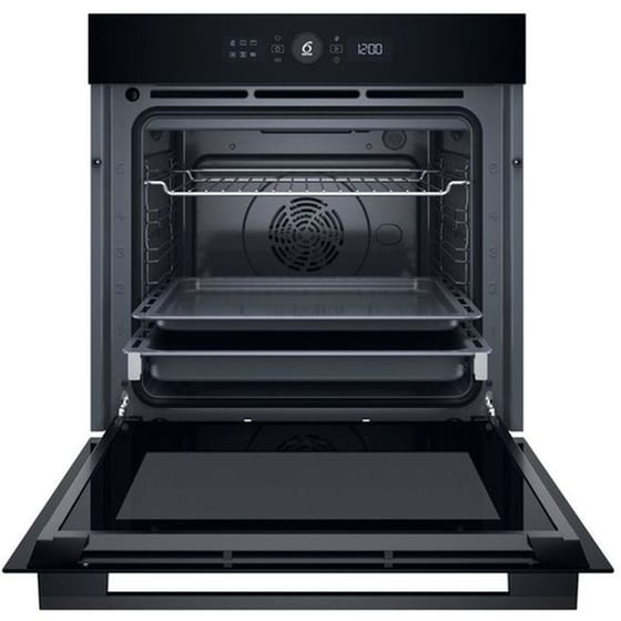 WHIRLPOOL WOI5S8CM1SBA 73 Lt Μαύρο Εντοιχιζόμενος Φούρνος Άνω Πάγκου image 1