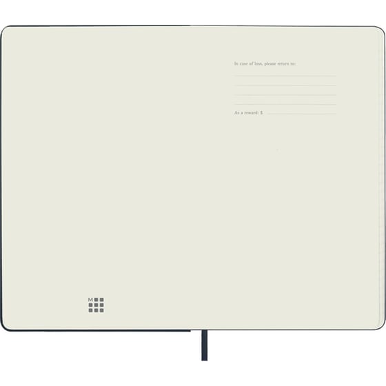 Ημερολόγιο Εβδομαδιαίο Moleskine 2025 12M Large Black Hard image 3