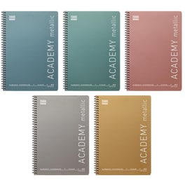 Τετράδιο Σπιράλ Typotrust Academy Metallics B5 4 Θεμάτων - Τυχαία Επιλογή (1 Τεμάχιο)