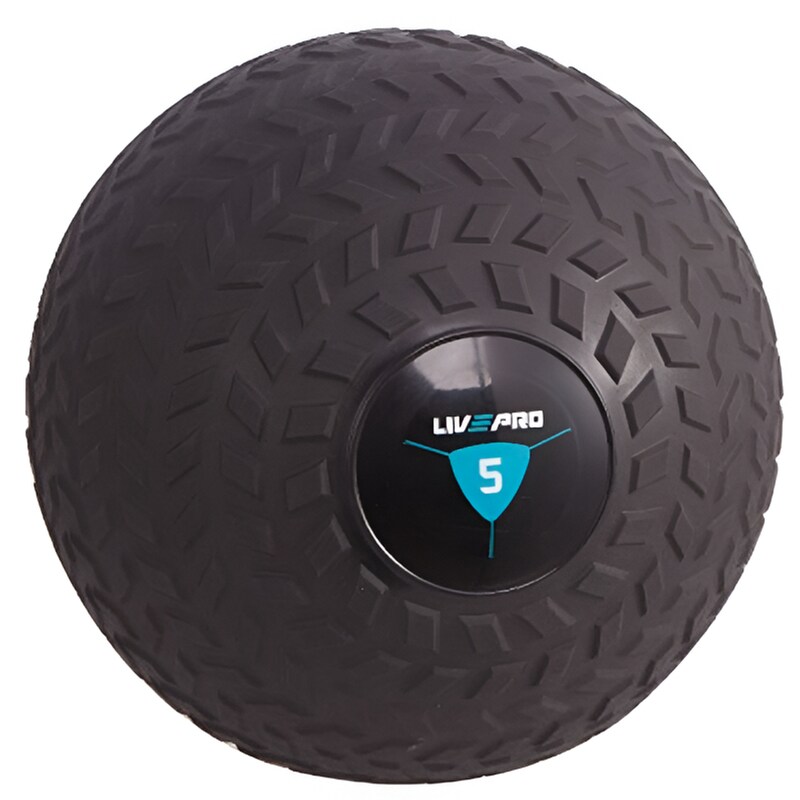 Μπάλα Medicine Livepro Slam Ball Β-8105-03 Λάστιχο 3kg - Μαύρο