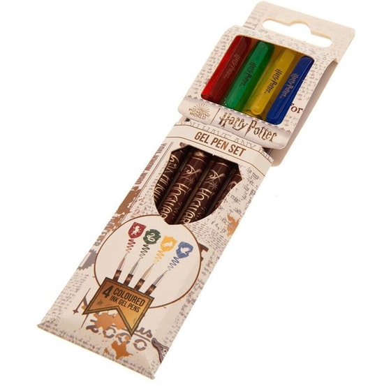 Σετ Στυλό Gel Harry Potter Hogwarts (4 Τεμάχια) image 1