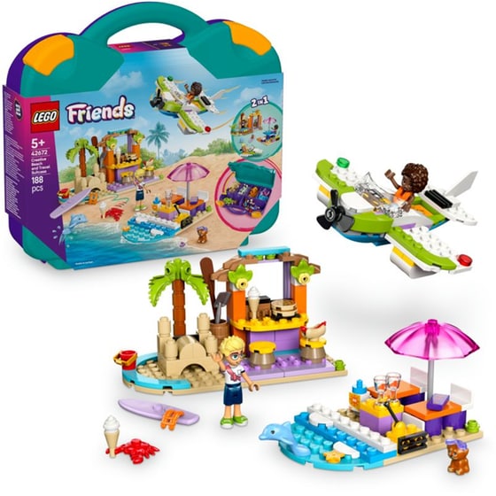 LEGO® Friends Creative Beach and Travel Suitcase (42672) image 1