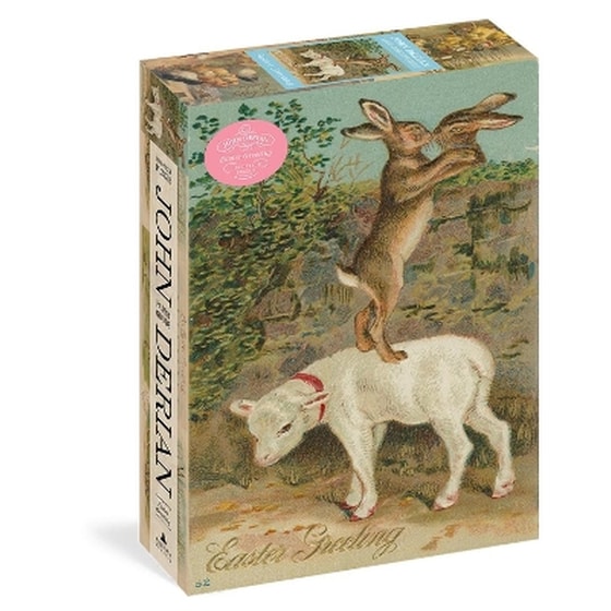 John Derian Paper Goods: Easter Greeting 1,000-Piece Puzzle image 0