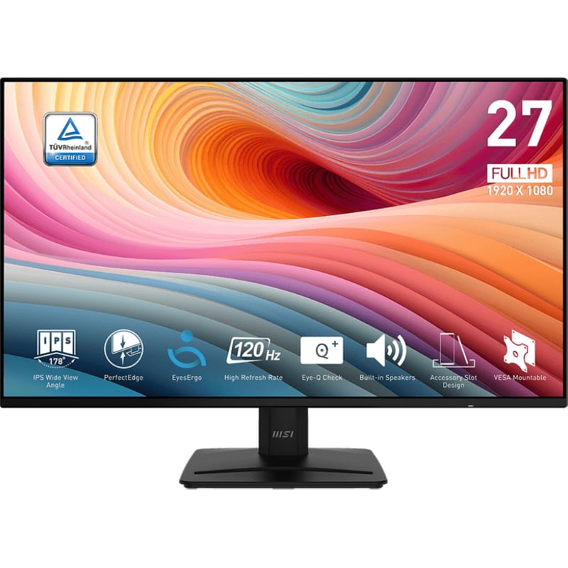 MSI Pro MP271A E2 Monitor 27 FHD IPS Flat 120Hz 4ms